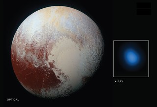 Pluto mit Röntgenblick gesehen